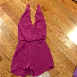 Saylor open back romper size xs